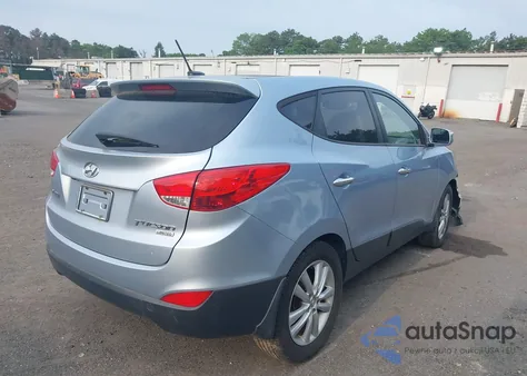 2013 Hyundai Tucson Limited z USA, uszkodzony, nr VIN KM8JUCACXDU597736